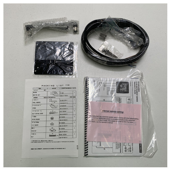 Furuno FI-504 многофункционален NMEA2000 дисплей за скорост | дълбочина | температура - FI-504-E