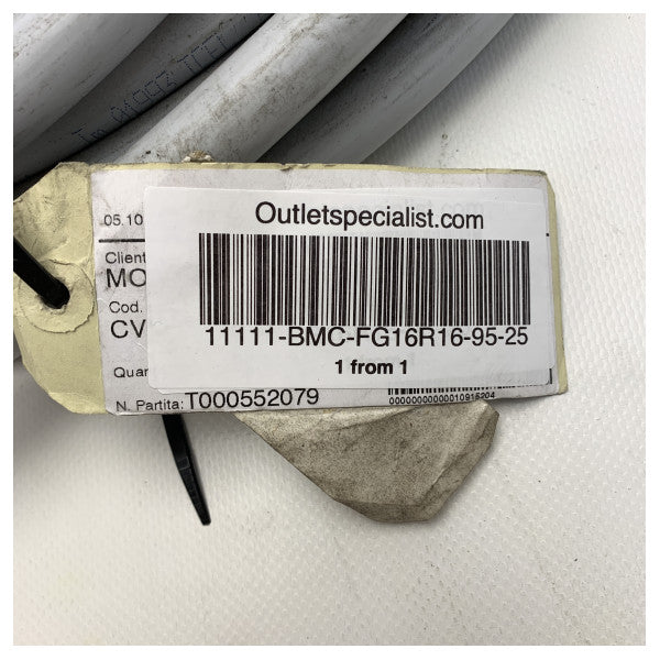 لفة كابلات بطارية TT 95 مم2 كابل بطارية 95 مم2 20 متر - FG16R16-95