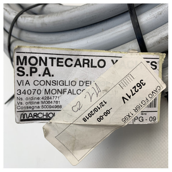 لفة كابلات بطارية TT 95 مم2 كابل بطارية 95 مم2 20 متر - FG16R16-95