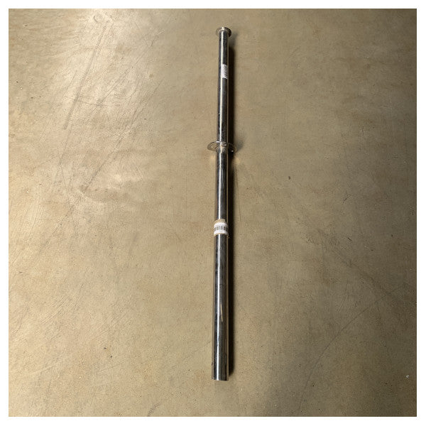 Ruostumattomasta teräksestä valmistettu lipputanko L1610 x D55 mm - irrotettava