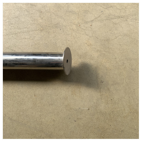 Ruostumattomasta teräksestä valmistettu lipputanko L1610 x D55 mm - irrotettava