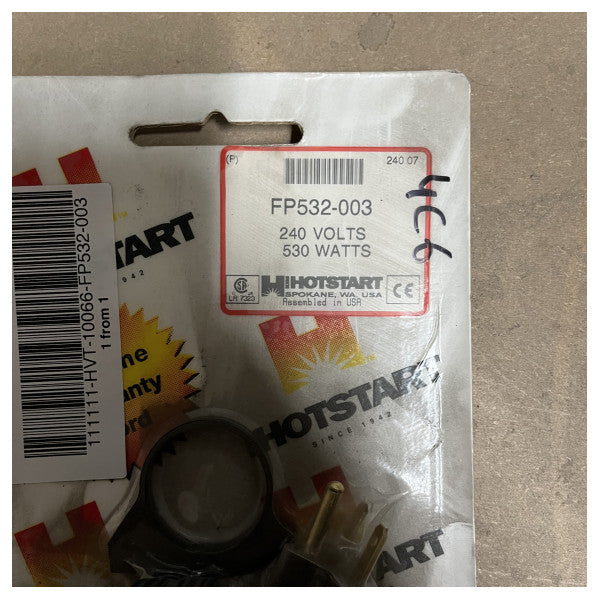 Kim Hotstart Lube Oil Heater - FP532-003 for cold start protection