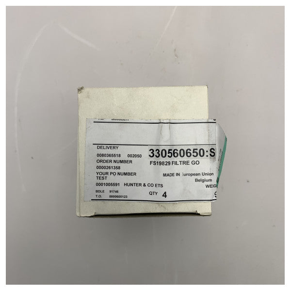 Fleetguard FS19830 касета за вграждане на горивото | водоотделител, бял