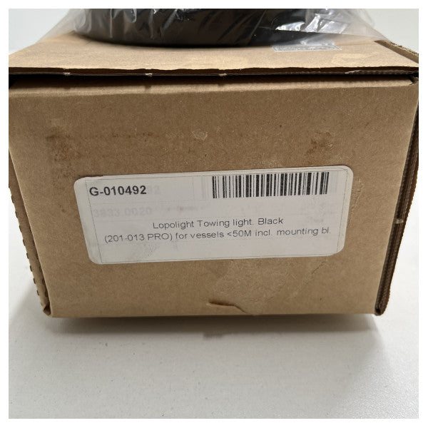 Lopolight ρυμούλκηση μαύρο αλουμίνιο επαγγελματικό φως πλοήγησης - 200-013 pro