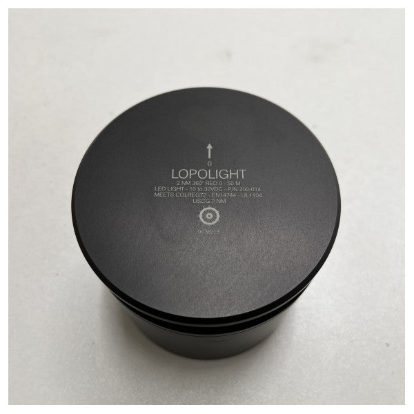 Lopolight 2nm Red 360 graders heisbar profesjonell navigasjonslys 200-014 Pro