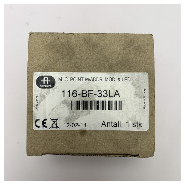 Autronica Manual Call Point Red BF-33La