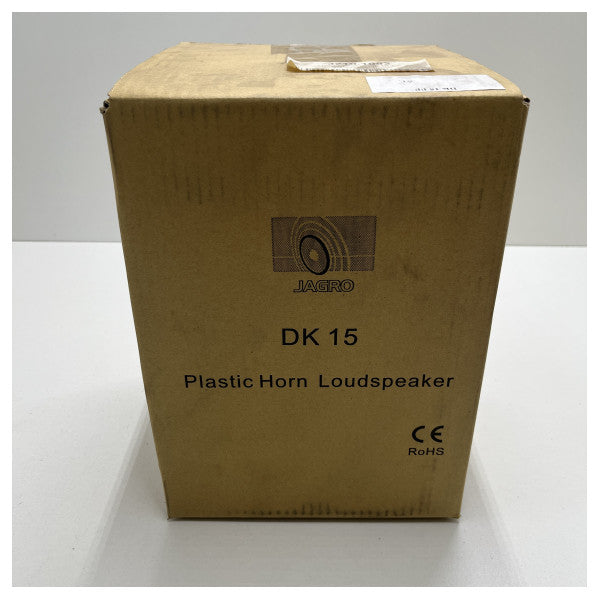 Altifalante de corneta à prova de água Jagro 100V DK15-PP branco