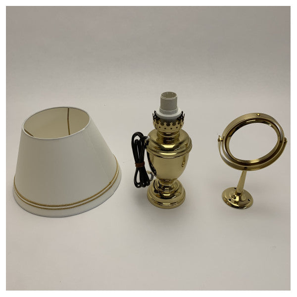 Vetus Vintage Gimbaled Marine Brass Lamp GIMSEA B15