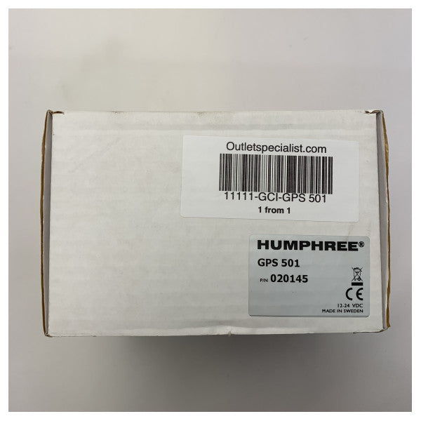 Humphree GPS 501 HCS5 GPS -sett med 14m kabel