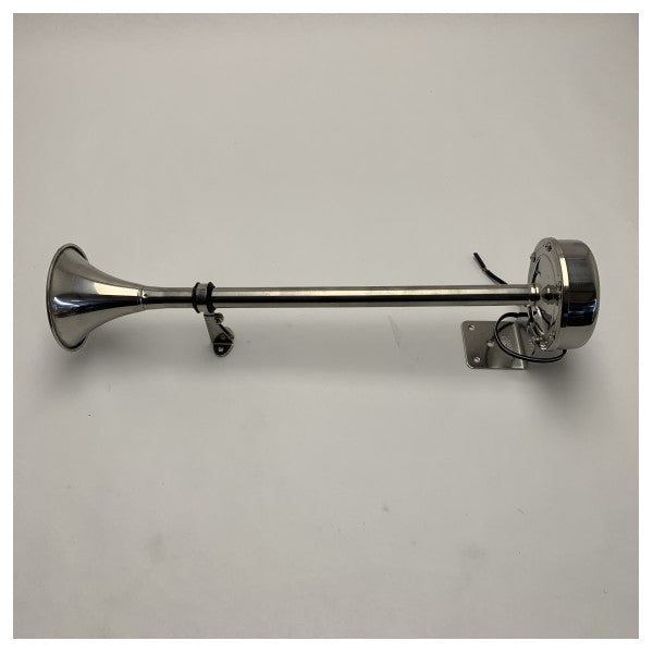 Vetus H12L однотрубна сурма з нержавіючої сталі 12В 46 см Vetus H12L однотрубна сурма з нержавіючої сталі 12В 46 см