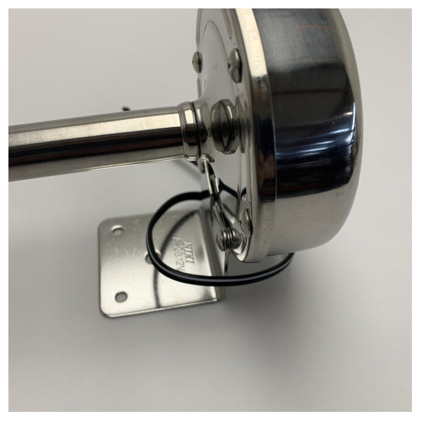 Vetus H12L однотрубна сурма з нержавіючої сталі 12В 46 см Vetus H12L однотрубна сурма з нержавіючої сталі 12В 46 см