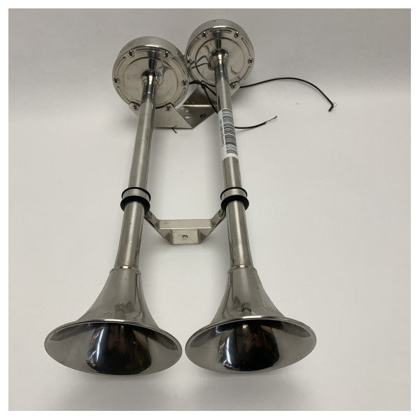 Usato Vetus H24D tromba d'aria a doppia tromba 24V in acciaio inox