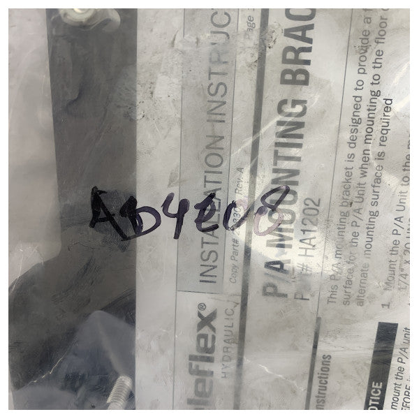 Teleflex HA1202 Power Assist Base Metall Montage -Halterung