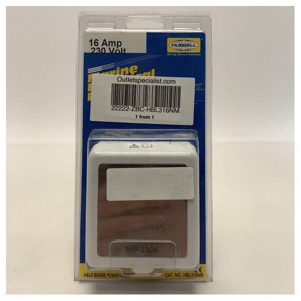 ハッベルツイスト&ロック16Aシャワー電源接続 - HBL316NM