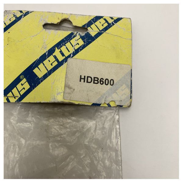 Vetus HDB600 ruostumattomasta teräksestä valmistettu tuulilasinpyyhkijän sulka 600 mm