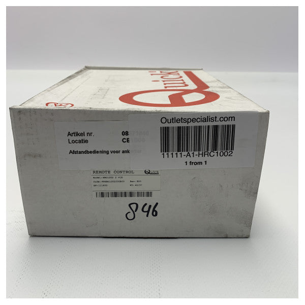 Quick HRC1002 2-funzjoni Wired Handheld Windlass Controller