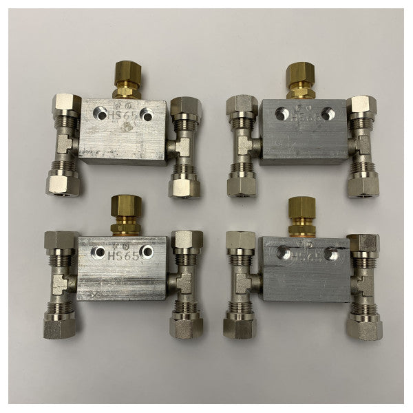 HTPP Pompaları için Vetus HS65 Hidrolik Taşma Vanası 4x