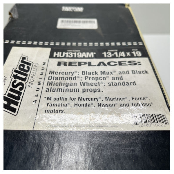 Hustler HU1319AM aluminium propeller 13.75 x 19 - HU1319AM