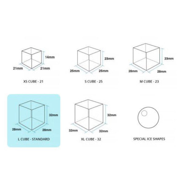 Hoshizaki IM-30CWNE buz küpü makinesi paslanmaz çelik 32KG/gün