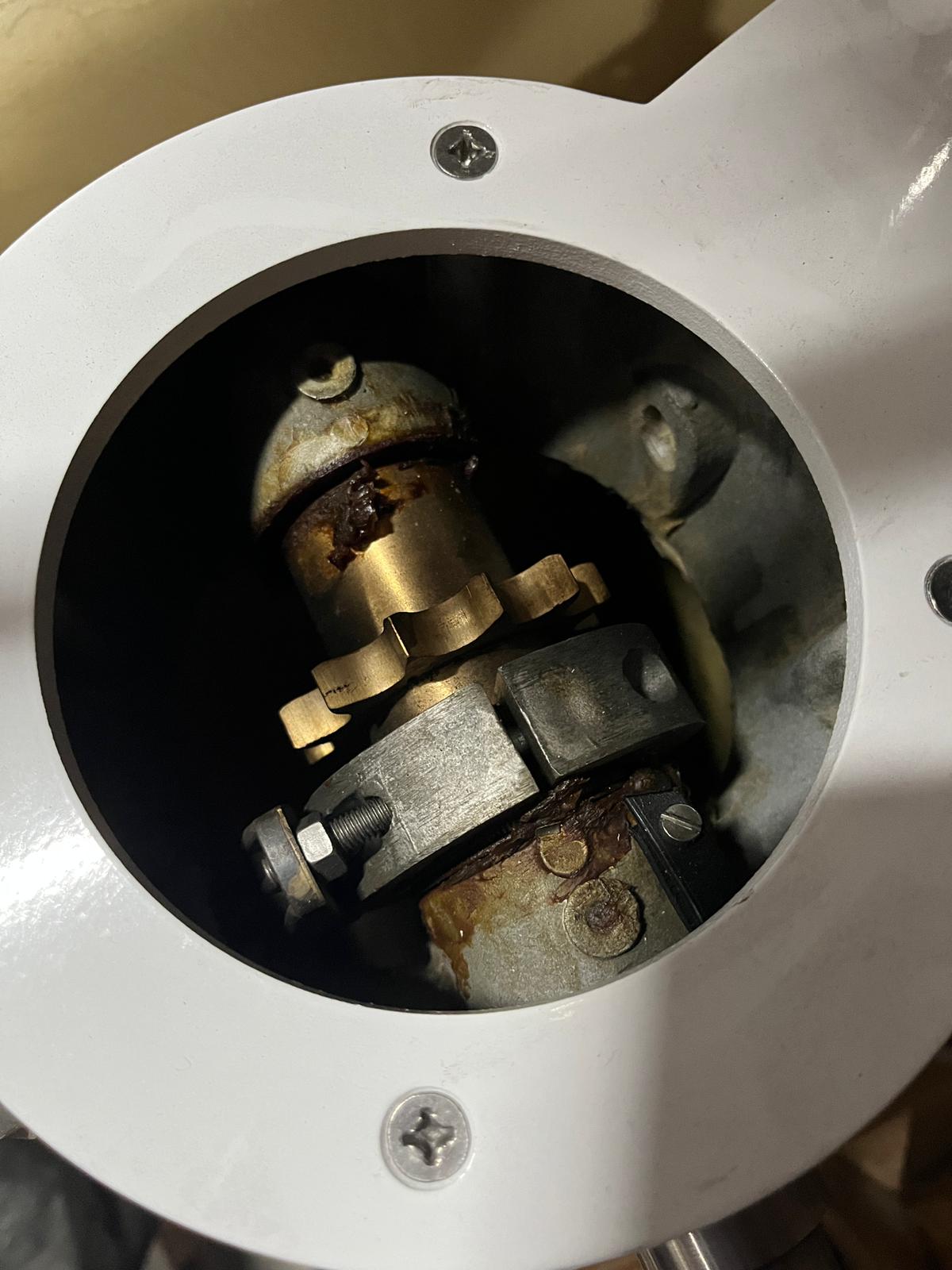 Solimar jedriličarski volan pijedestal bijeli