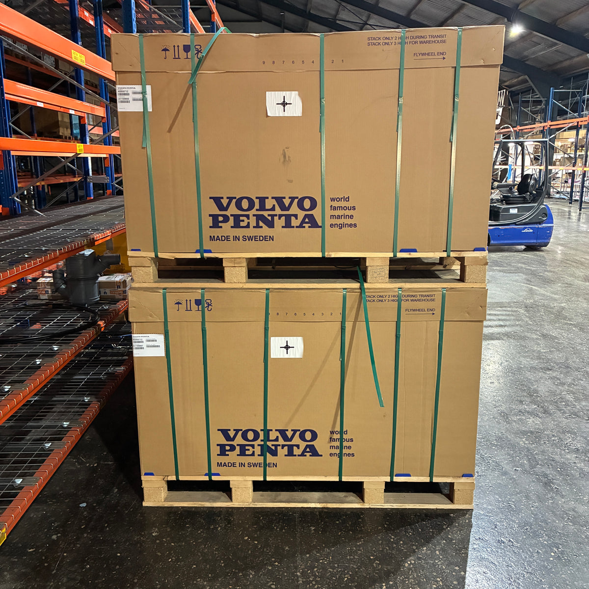 Ny Volvo Penta IPS500 Motorsett 2x D6-380 Motorsett