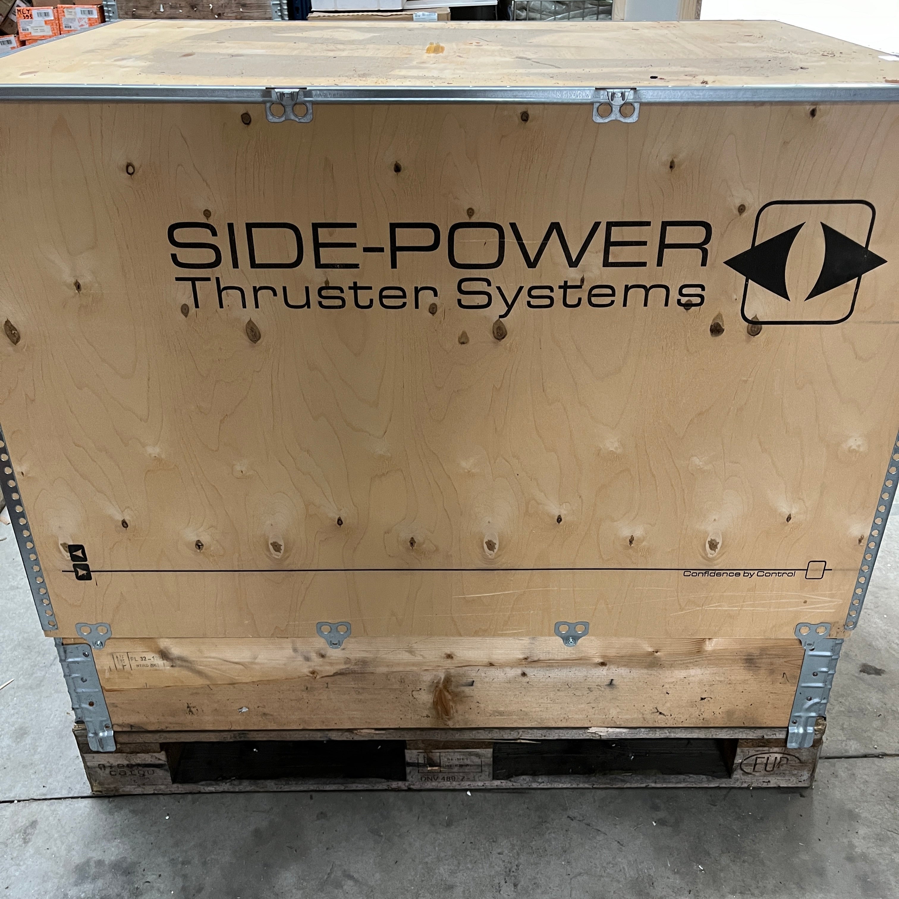 Sleipner TB60 60L zbiornik oleju hydraulicznego przegroda 24V