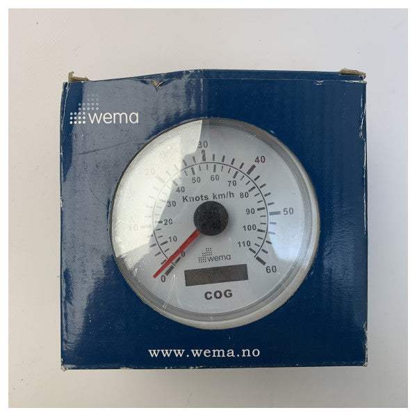 WEMA GPS INDICADOR DE VELOCIDAD DE BABETA BLANCO 60 NUMOS - 110389