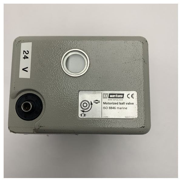 Кульовий кран Vetus 1 1/2-дюймовий моторизований кульовий кран електричний 24В - MV24A11/2