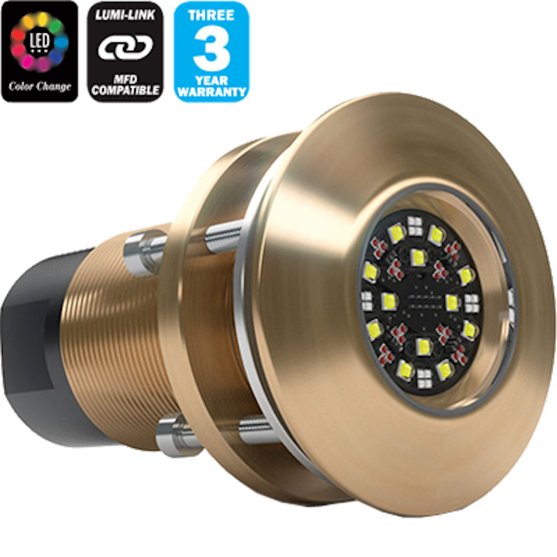 Luz subaquática Lumishore Allure XFM250HD GEN2 MK2 azul