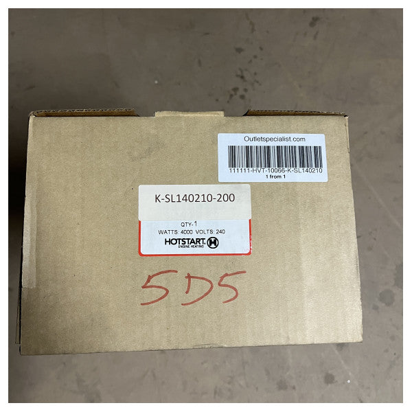 Schiffsmotorheizung K-SL140210-200 - 4000W Wasserdichter Motorvorwärmer für Kaltstartschutz