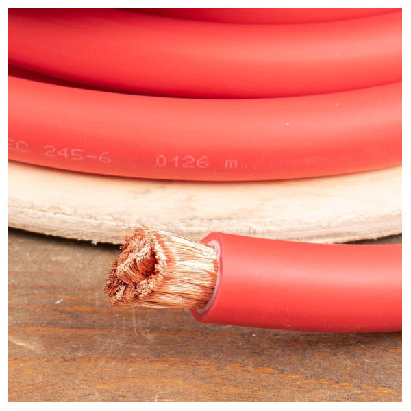 Akkukaapeli 120 mm2 punainen 25 metriä - KABRD0112000