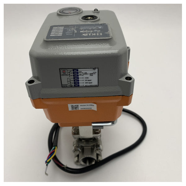 KLD 500-1 Electric Valve Actuator 12V 50Nm IP67 Marine-Grade - High Torque