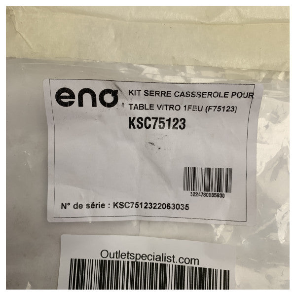 ENO Marine Grade Stainless Steel Pan Clamp Set for Secure Pot Attachment on Boat Cooktops - KSC75123