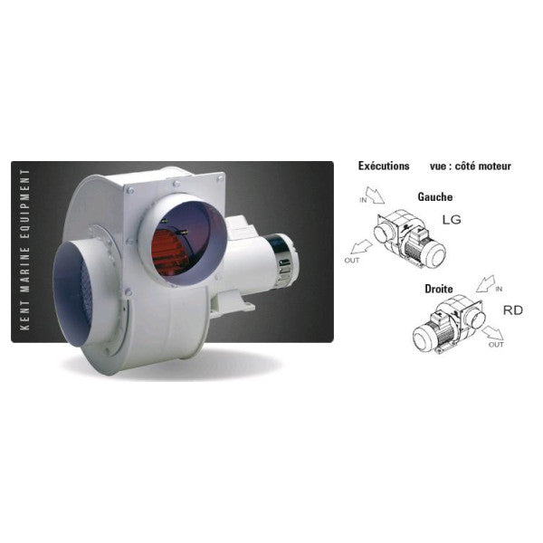 Gianneschi C302 Soffiatore centrifugo ATEX 230V bianco