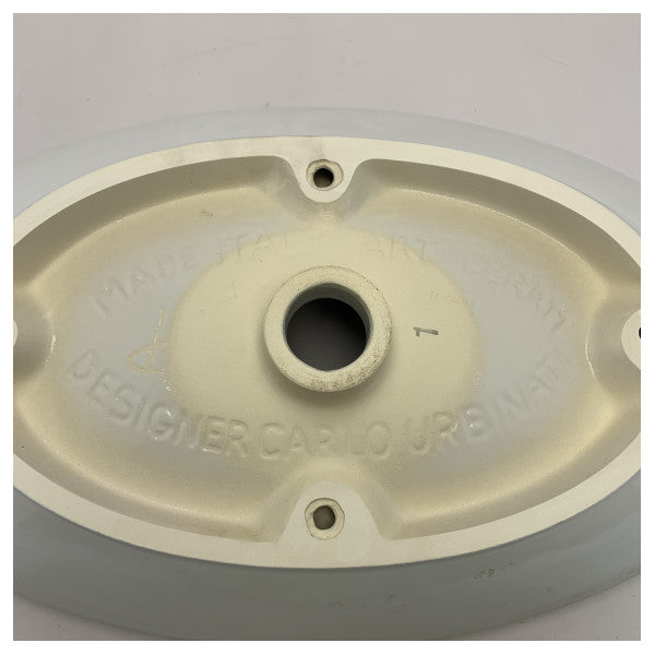 Foresti Suardi lavabo ovale in ceramica bianco - L008.BCO