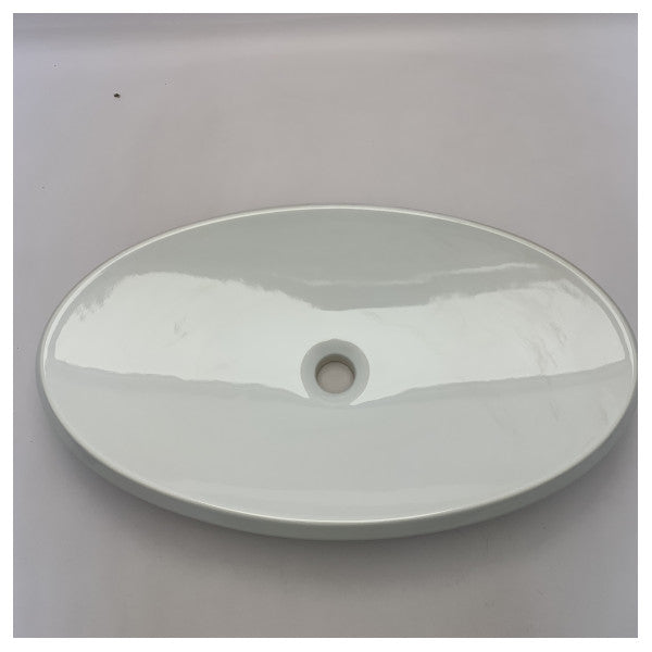 Foresti Suardi lavabo ovale in ceramica bianco - L008.BCO