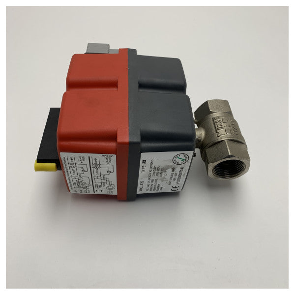 J+J L20 J3 električno upravljani kuglasti ventil 1 inč od nehrđajućeg čelika