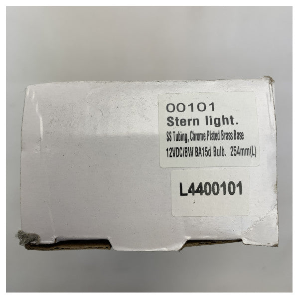 Allpa L4400101 неръждаема стомана Ø360 градуса навигационна светлина 12V