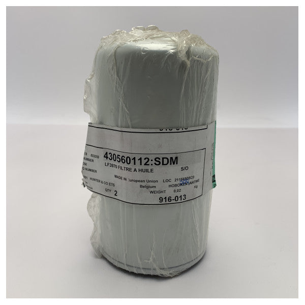 Fleetguard LF3970 motoroljefilter med påfyllning