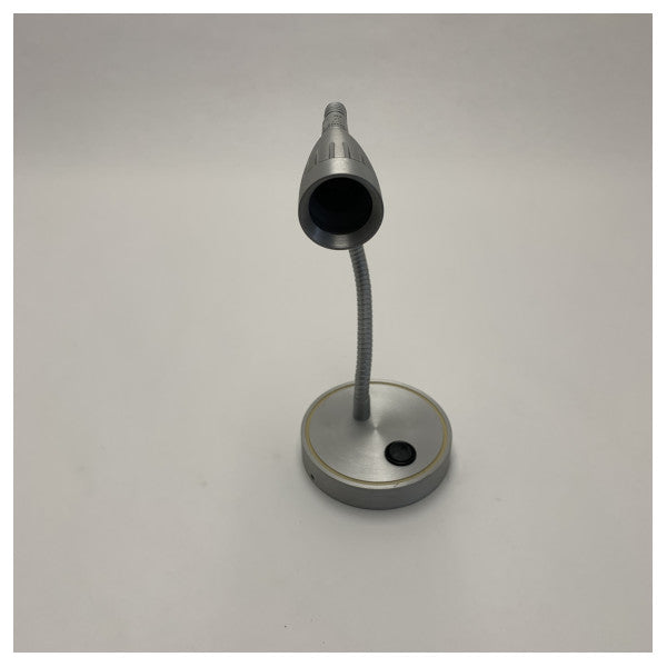 Vetus LIVORNO регулируема светлина за четене сребърна 12/24V