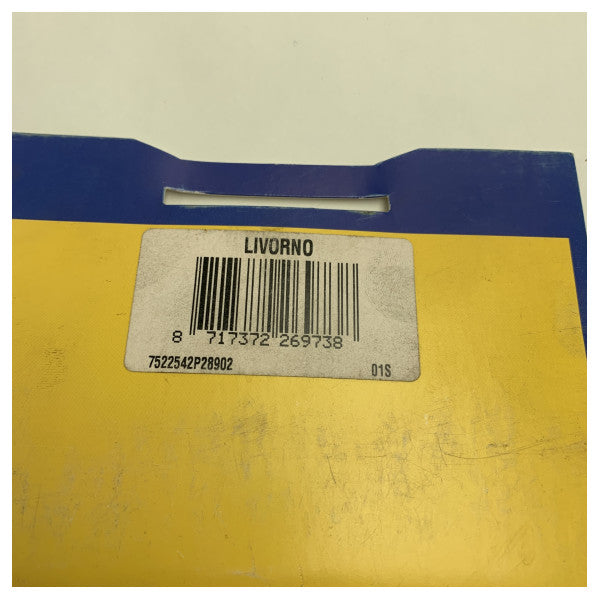 Vetus LIVORNO регулируема светлина за четене сребърна 12/24V