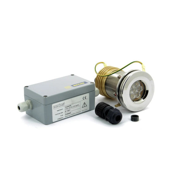 Vetus LUNA LED luce subacquea in acciaio inox 12/24V tru-hull