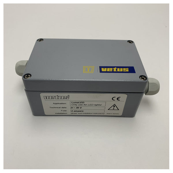 Vetus LUNA LED υποβρύχιο φως από ανοξείδωτο χάλυβα 12/24V tru-hull