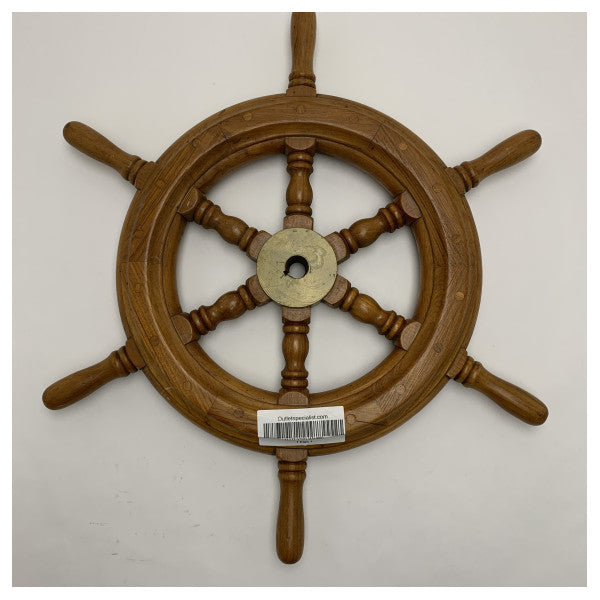 عجلة قيادة مستعملة من خشب الماهوجني MAH600 مستعملة 600 مم