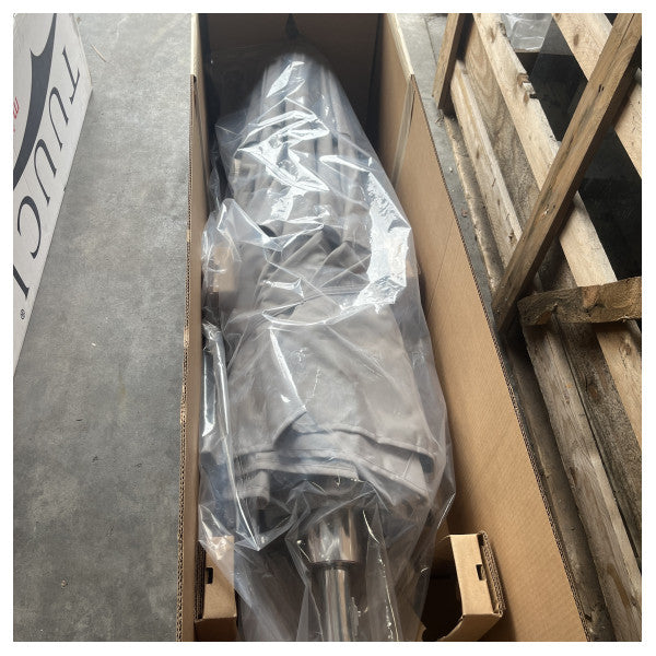 Tuuci Ocean Master MAX-Classic in acciaio inossidabile ottagonale, ombrellone da 9 piedi, colore grigio cadetto.