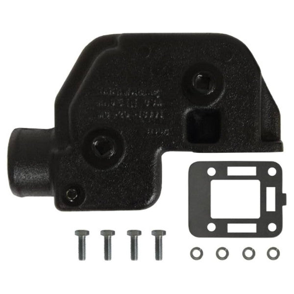 Czarna rura wydechowa Barr Marine MC 20 76771 do silników Mercruiser V8