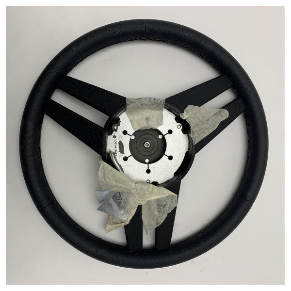 عجلة قيادة إيسوتا MLB 3 أذرع جلد بحري D350 ملم أسود