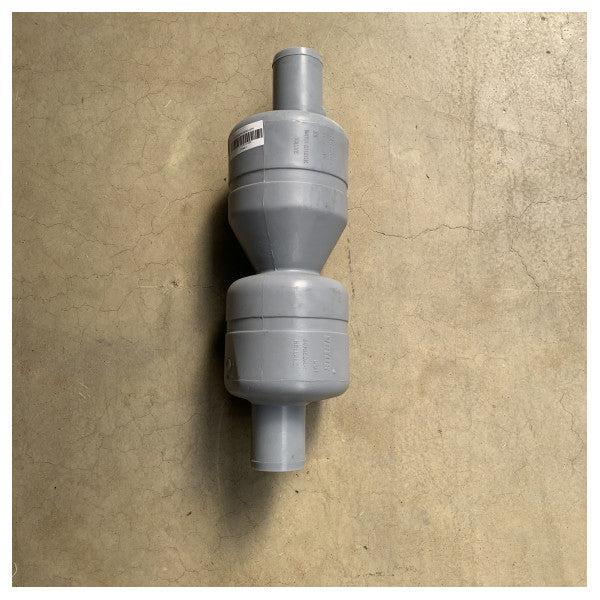 Vetus MV090 muffler tal-magna ta' ħruq ta' 90 mm bi kapaċità għolja