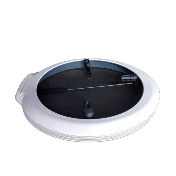 Okrągły właz pokładowy Trem z tworzywa sztucznego 624 mm biały - N07 00 624