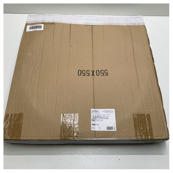 Okrągły właz pokładowy Trem z tworzywa sztucznego 624 mm biały - N07 00 624